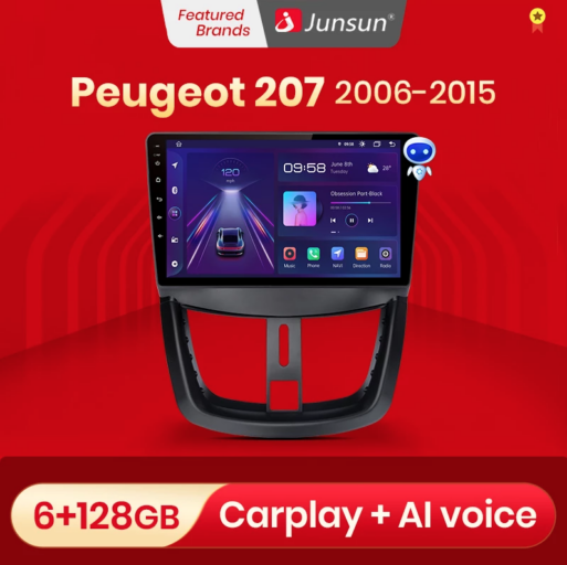 Peugeot radio ۲۰۷